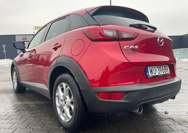 Mazda CX-3 cena 65000 przebieg: 158200, rok produkcji 2015 z Zamość małe 106